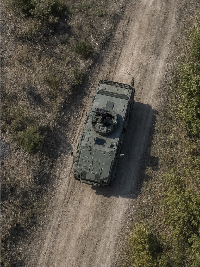 Sharp vehicle after super-resolution